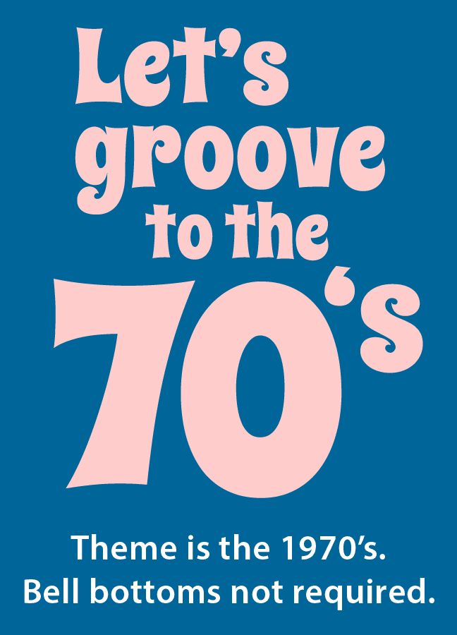 Let's groove to the 70's